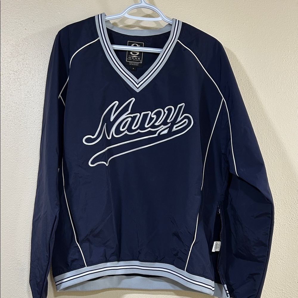 Gorgeous Navy V-Neck Shirt Jacket, Men’s XL, Retail $65